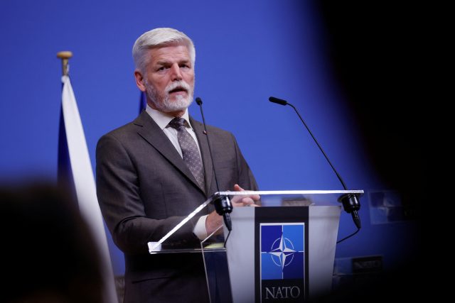 Petr Pavel v centrále NATO | foto: Reuters