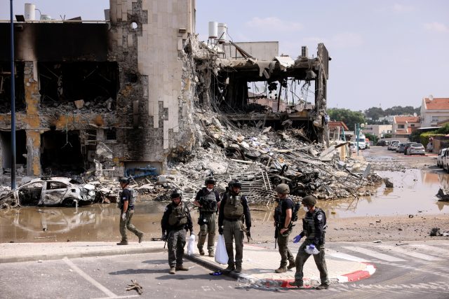Útok Hamásu na Izrael | foto: Ronen Zvulun,  Reuters