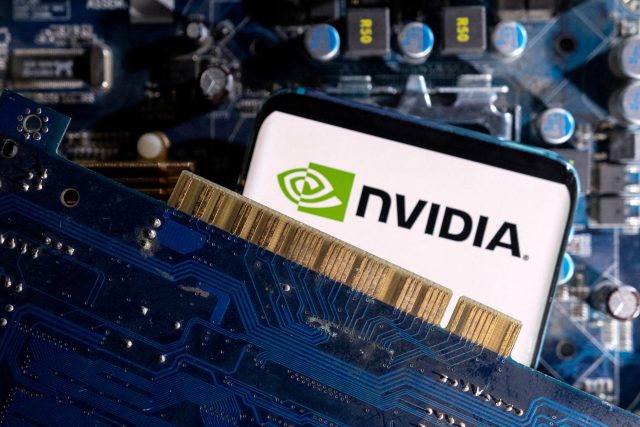 Americký výrobce čipů Nvidia | foto: Dado Ruvic,  Reuters