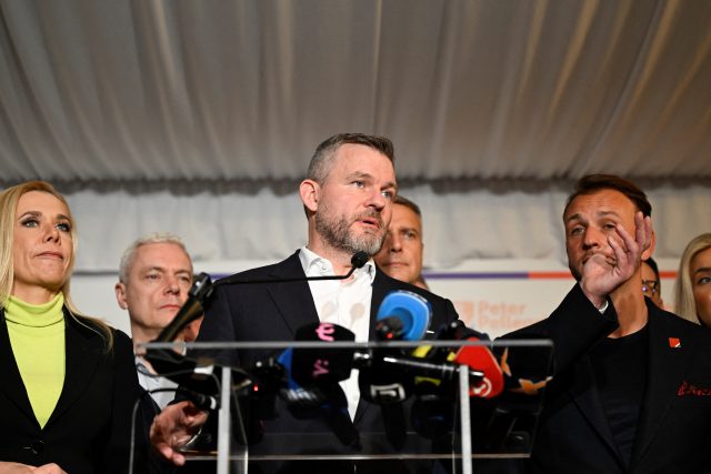 Slovenským prezidentem je předseda strany HLAS Peter Pellegrini | foto: Reuters