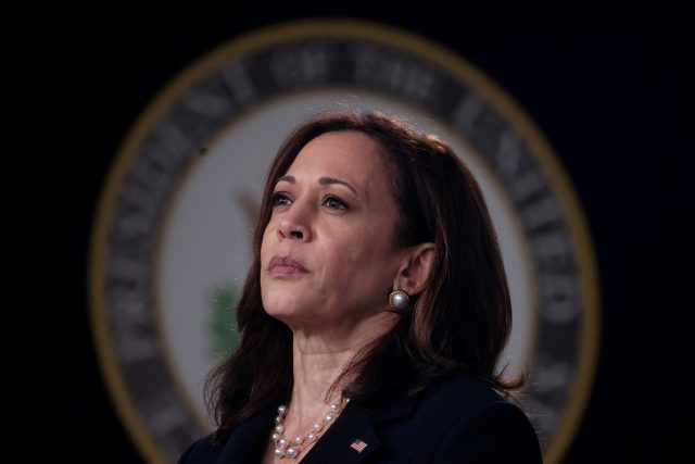 Americká viceprezidentka Kamala Harrisová | foto: Reuters