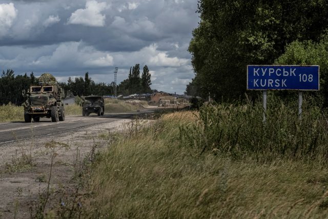 Ukrajinské jednotky v Kurské oblasti v Rusku | foto: Viacheslav Ratynskyi,  Reuters