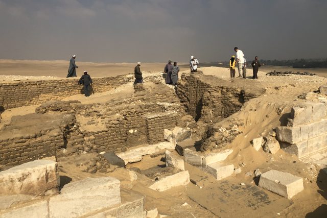 Naleziště v egyptském Abúsíru stále vydávají nové objevy | foto: Český egyptologický ústav