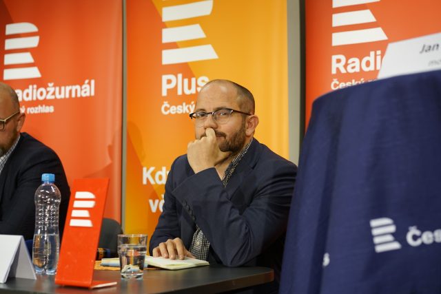 Sociolog Daniel Prokop | foto: Khalil Baalbaki,  Český rozhlas,  Český rozhlas