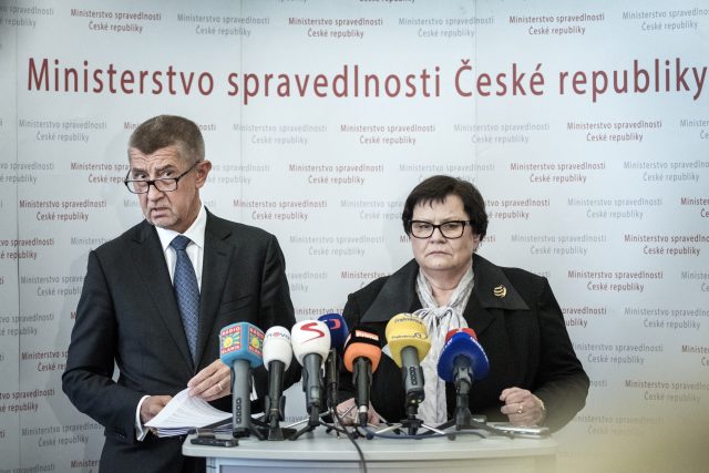 Marie Benešová,  Andrej Babiš. | foto: Michaela Danelová,  iROZHLAS.cz