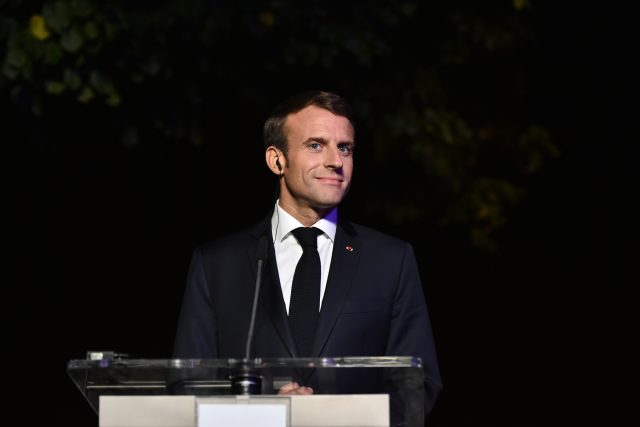 Francouzský prezident Emmanuel Macron | foto: Úřad vlády ČR