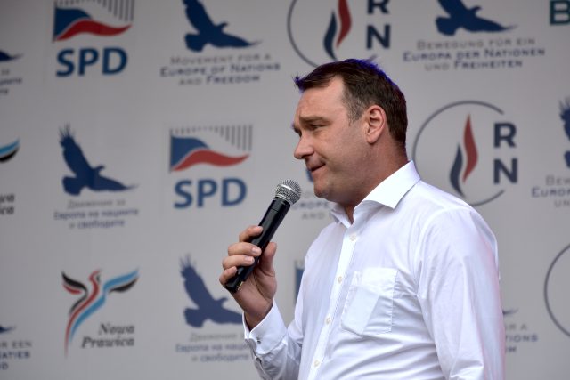 Místopředseda SPD Radim Fiala | foto: Kristián Těmín,  Český rozhlas