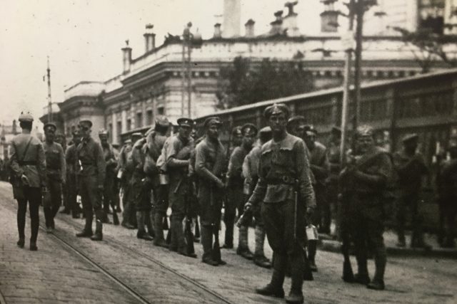 Historická fotografie československých legionářů | foto: Repro Martin Dorazín,  Český rozhlas