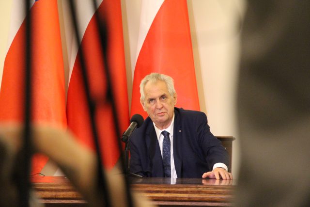 Prezident Miloš Zeman na návštěvě Polska | foto: Viktor Daněk,  Český rozhlas