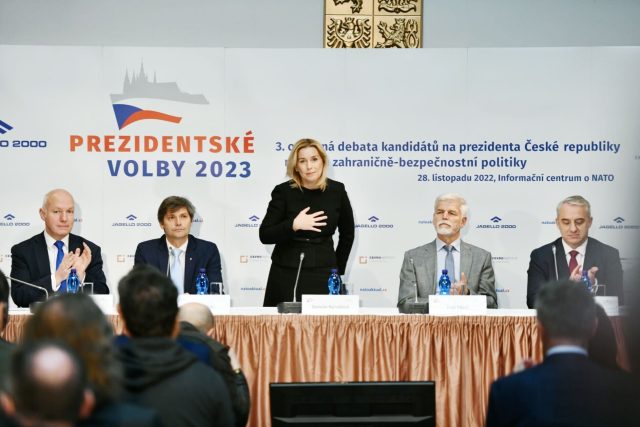 Prezidentská debata v CEVRO institutu | foto: René Volfík,  iROZHLAS.cz