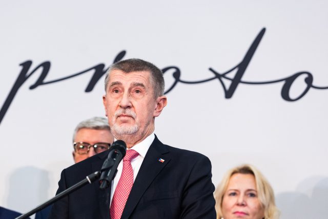 Poražený kandidát na prezidenta Andrej Babiš | foto: Eva Kořínková,  iROZHLAS.cz