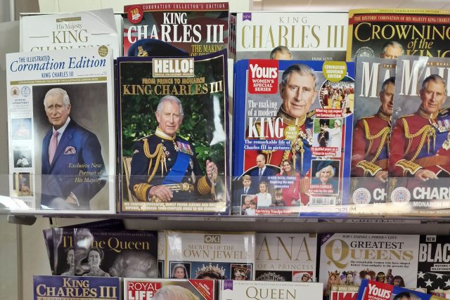 Londýn se už připravuje na jednu z nejslavnějších událostí monarchie v moderní historii | foto: Dagmar Heřtová,  Český rozhlas