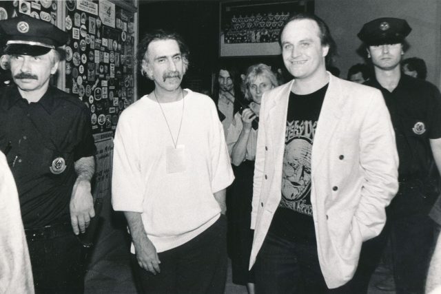 Frank Zappa a Michael Kocáb | foto: Profimedia