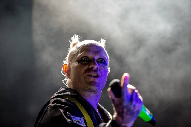 Keith Flint,  zpěvák skupiny Prodigy,  na snímku z roku 2017 | foto: Fotobanka Profimedia