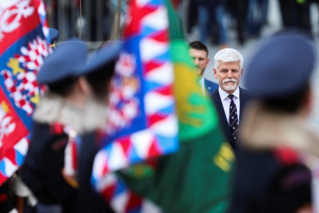 Příjezd prezidenta Petra Pavla na inaugurační ceremonii | foto: Eva Kořínková,  Reuters