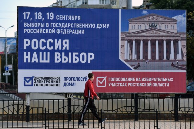 Ruské parlamentní volby proběhnou od pátku do neděle 17. - 19. září | foto: Reuters