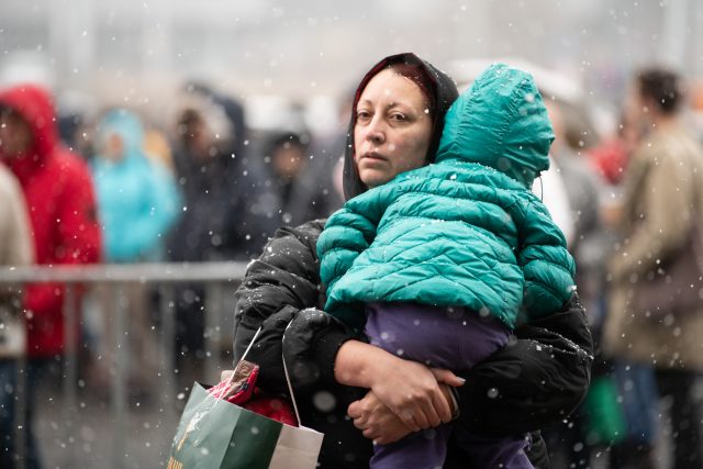 Nejvíce uprchlíků míří do Polska,  Maďarska a Moldavska,  které s Ukrajinou přímo sousedí | foto: René Volfík,  iROZHLAS.cz