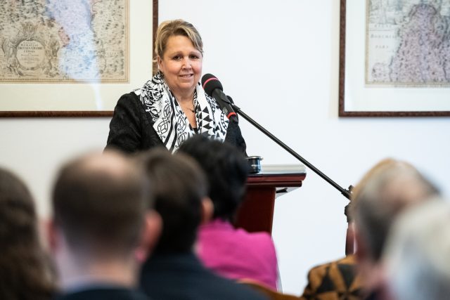 Konference Evropské jižní observatoře. Radka Wildová | foto: René Volfík,  iROZHLAS.cz