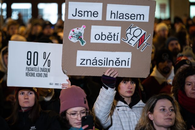 Rozsudek odsuzující násilníka podmínkou vyvolal v české společnosti vlnu nevole | foto: René Volfík,  iROZHLAS.cz