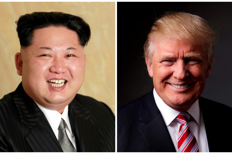Severokorejský vůdce Kim Čong-un a americký prezident Donald Trump | foto: KCNA/Reuters