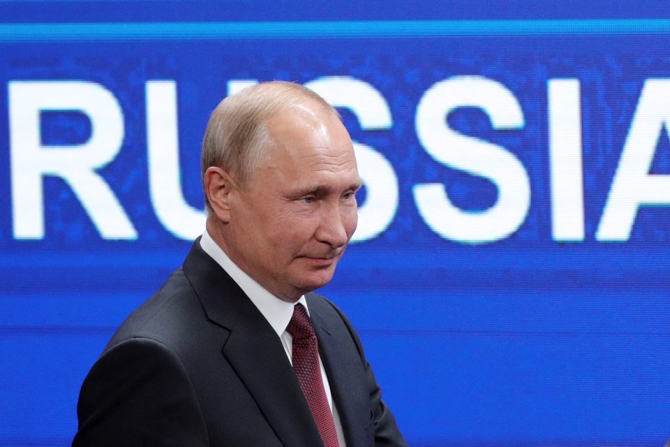 Ruský prezident Vladimir Putin. | foto: Sergei Bobylev,  Reuters