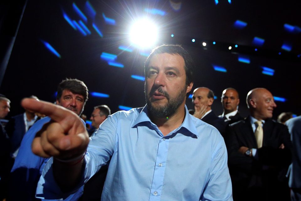 Italský ministr vnitra Matteo Salvini  | foto: Tony Gentile,  Reuters