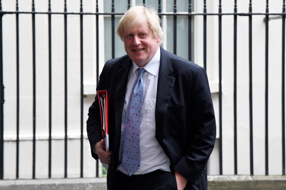 Britský ministr zahraničí Boris Johnson | foto: Toby Melville,  Reuters