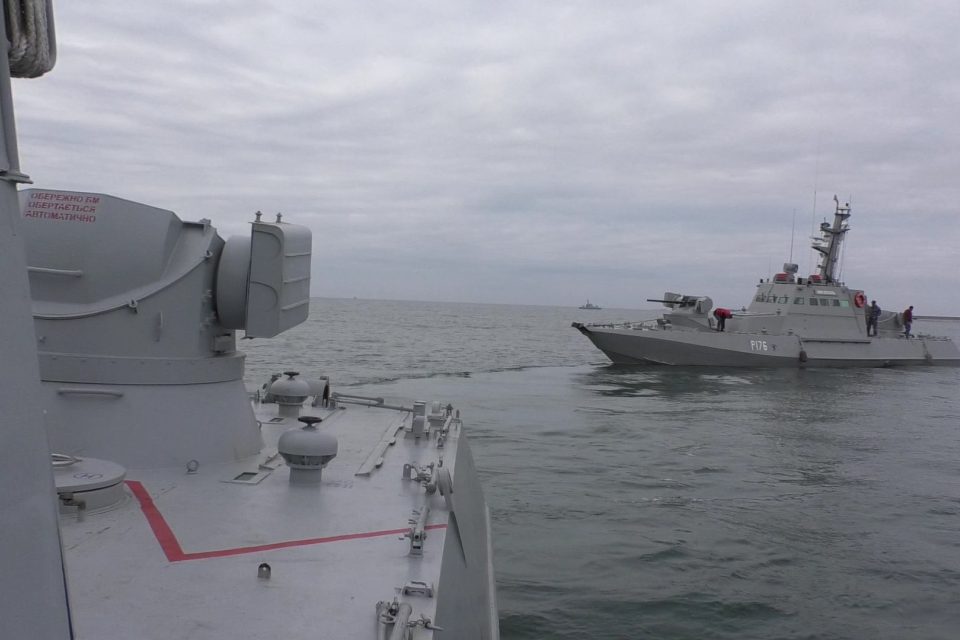 Ukrajinské lodě v Černém moři  (ilustrační foto) | foto: Ukranian Ministry of Defence,  Reuters