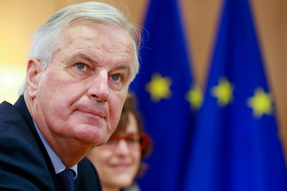 Brexitový vyjednavač EU Michel Barnier | foto: Reuters