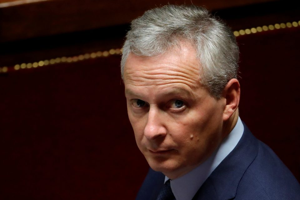 Francouzský ministr financí Bruno Le Maire | foto: Gonzalo Fuentes,  Reuters