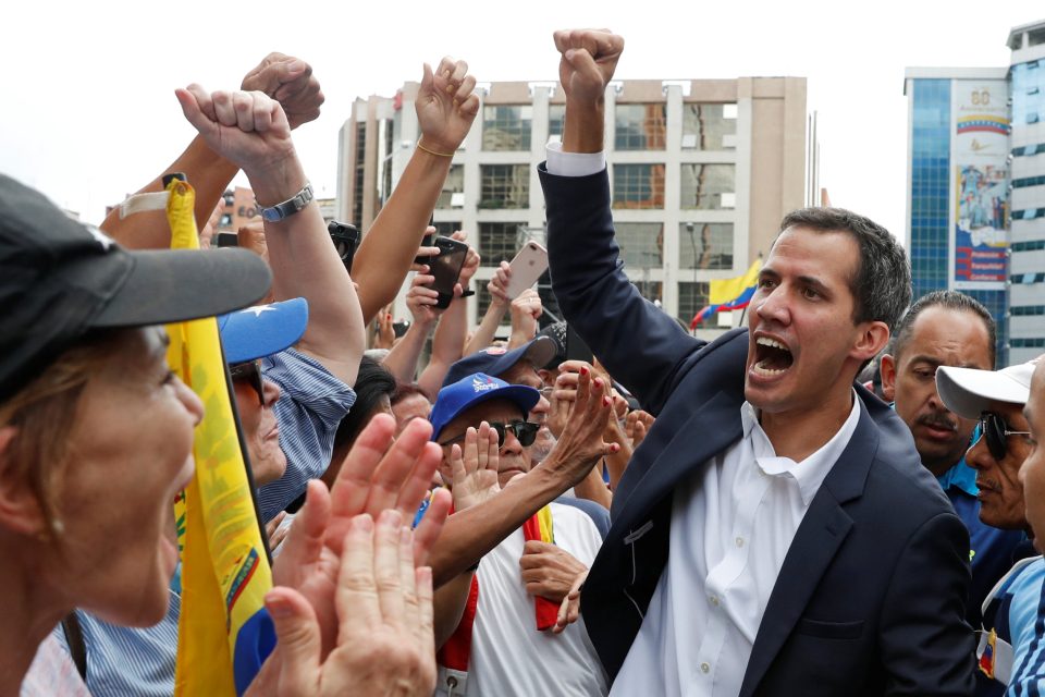 Nový venezuelský prezident Juan Guaidó.  | foto: Reuters