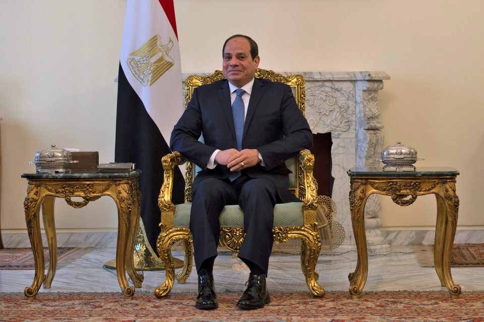 Egyptský prezident Abdal Fattáh Sísí  | foto: Andrew Caballero-Reynolds,  Reuters