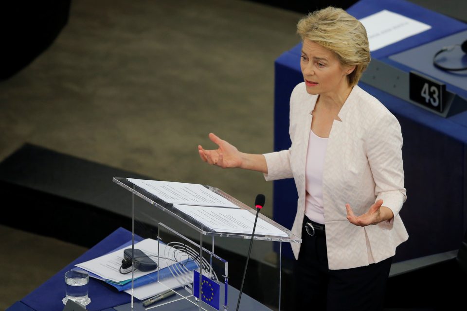 Budoucí předsedkyně Evropské komise Ursula von der Leyenová | foto: Vincent Kessler,  Reuters