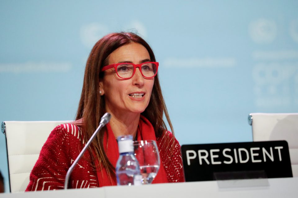 Šéfka konference Carlina Schmidtová  | foto: Nacho Doce,  Reuters