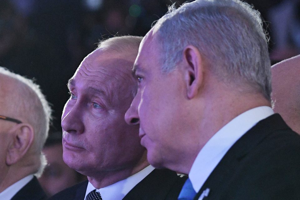 Vladimir Putin s Benjaminem Netanjahu,  fotografie z roku 2020 | foto: Reuters