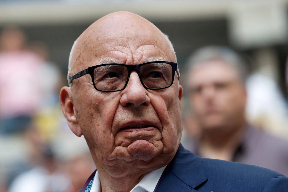 Americký mediální magnát Rupert Murdoch | foto: Mike Segar,  Reuters