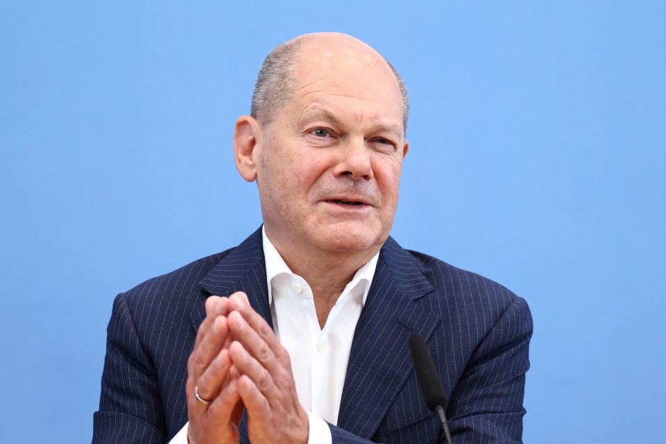 Německý kancléř Olaf Scholz | foto: Liesa Johannssen,  Reuters