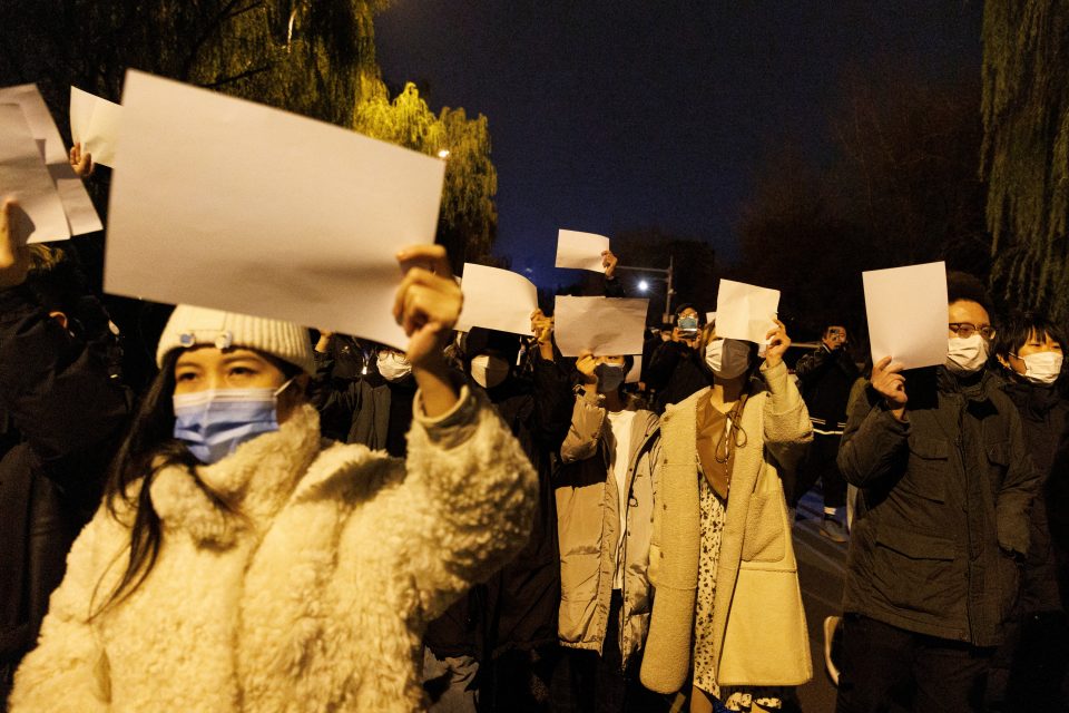 Protesty v Číně | foto: Reuters