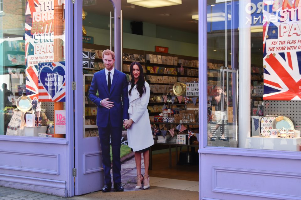 Princ Harry si na hradu Windsor vezme v sobotu americkou herečku Meghan Markleovou | foto: Jaromír Marek,  Český rozhlas