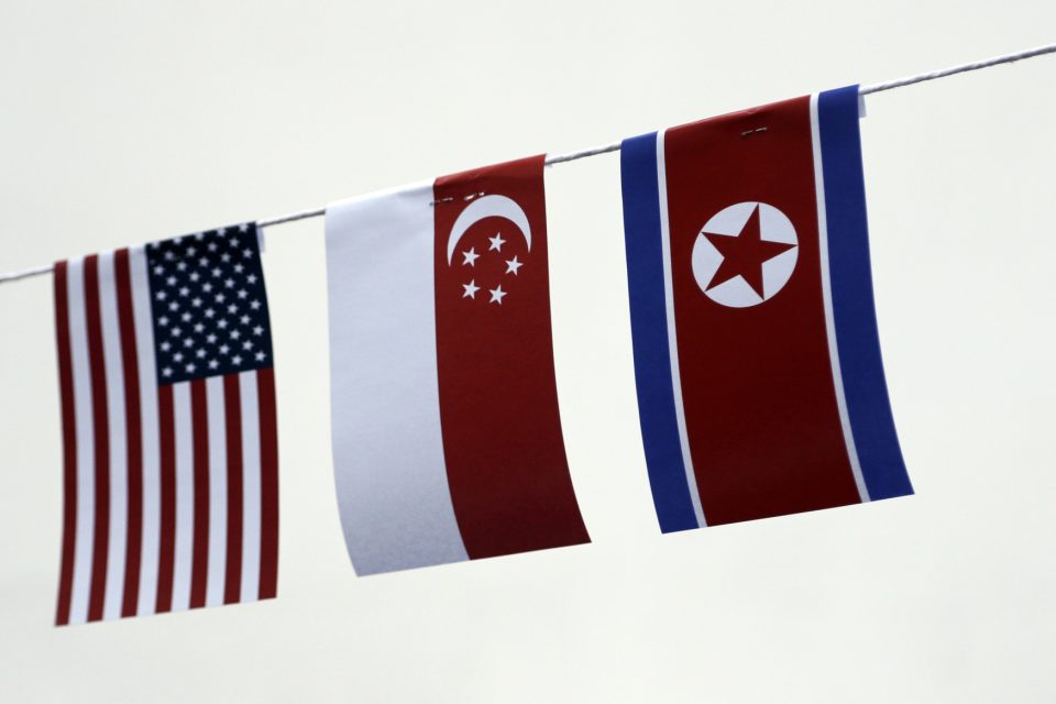 Singapur se připravuje na úterní summit USA a KLDR. | foto: Wong Maye-E,  AP/ČTK