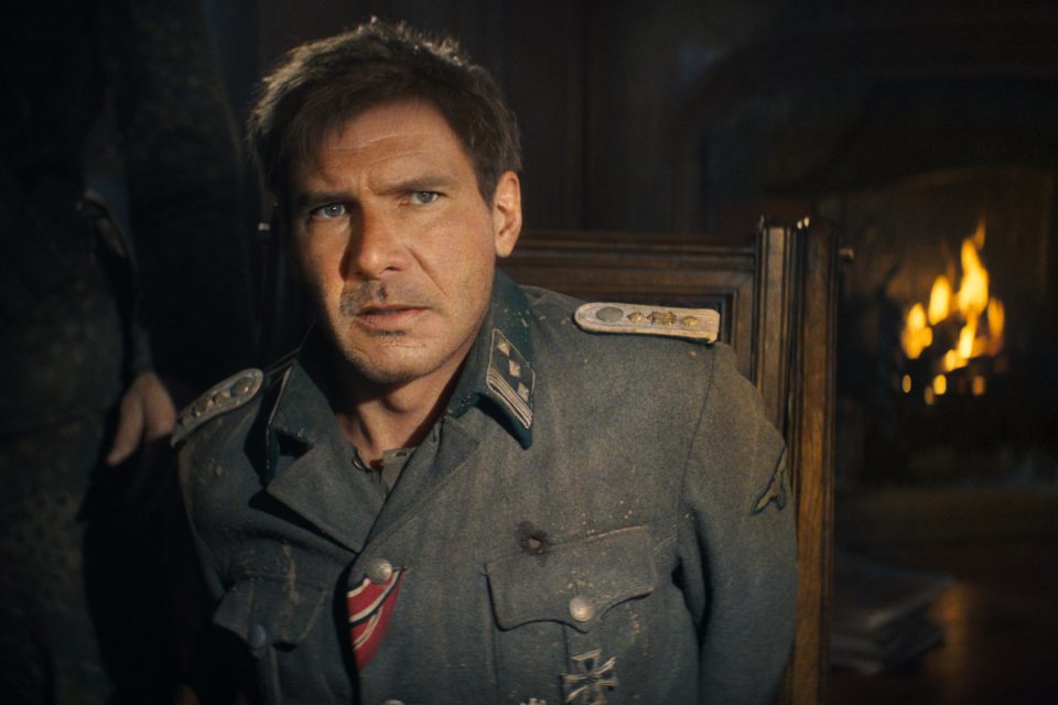 Omlazený Harrison Ford ve snímku Indiana Jones a nástroj osudu | foto: Falcon