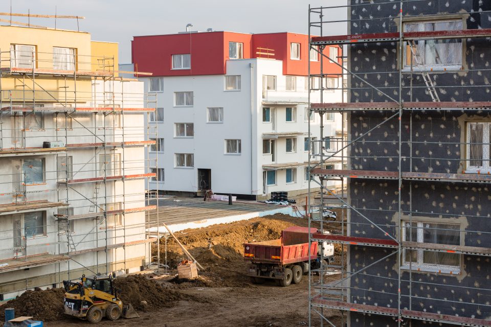 Výstavba bytů v Praze  (ilustrační foto). | foto: Profimedia