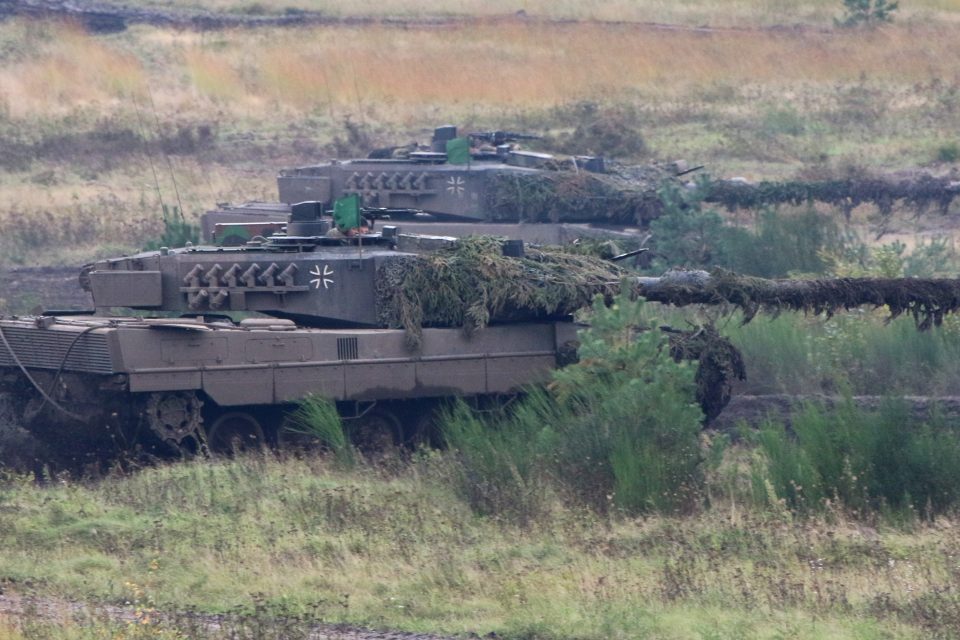 Německé tanky Leopard 2A7 | foto: Profimedia