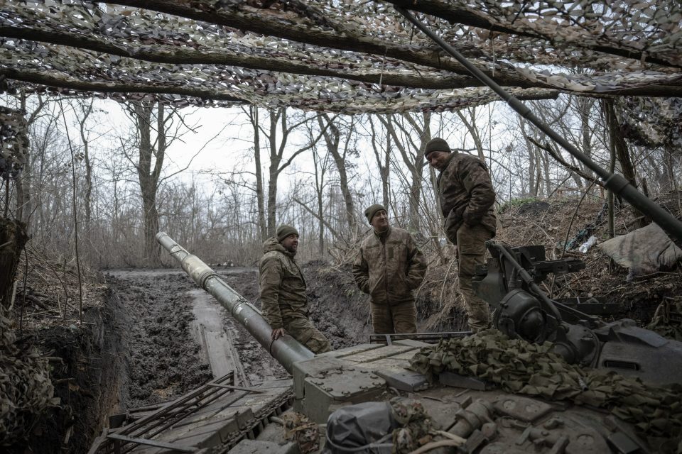 Ukrajinští vojáci na bojové linii | foto: Profimedia