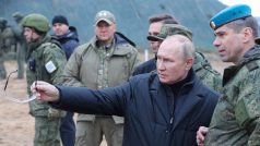 Putin navštívil vojenský výcvik mobilizovaných záložníků v Rjazani