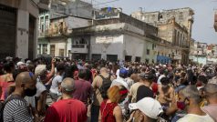 Protesty na Kubě