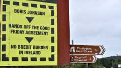 Protest proti Brexitu v Severním Irsku