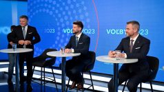 Poslední předvolební debata ve veřejnoprávní televizi RTVS