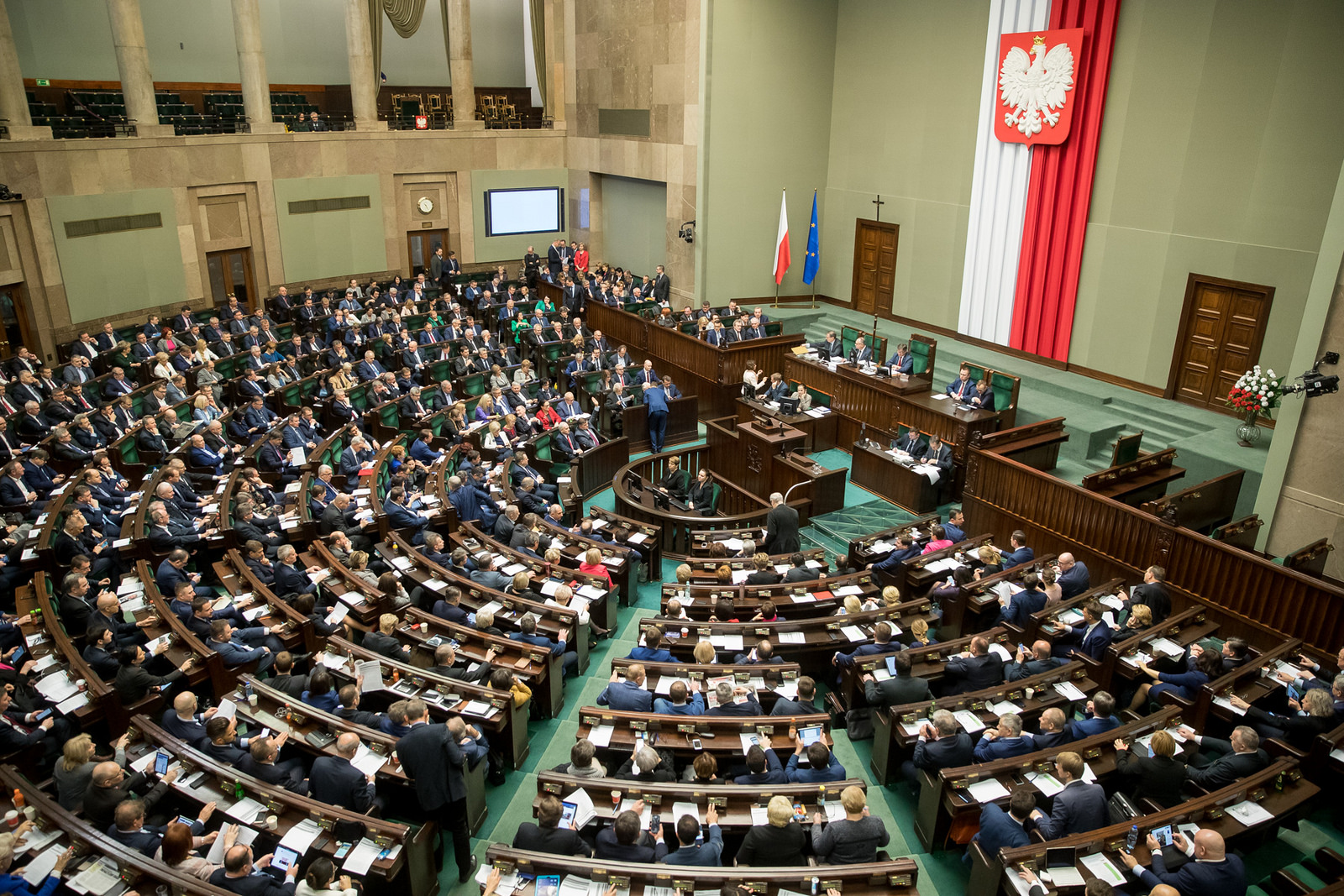 Polská dolní komora - Sejm (ilustrační foto).