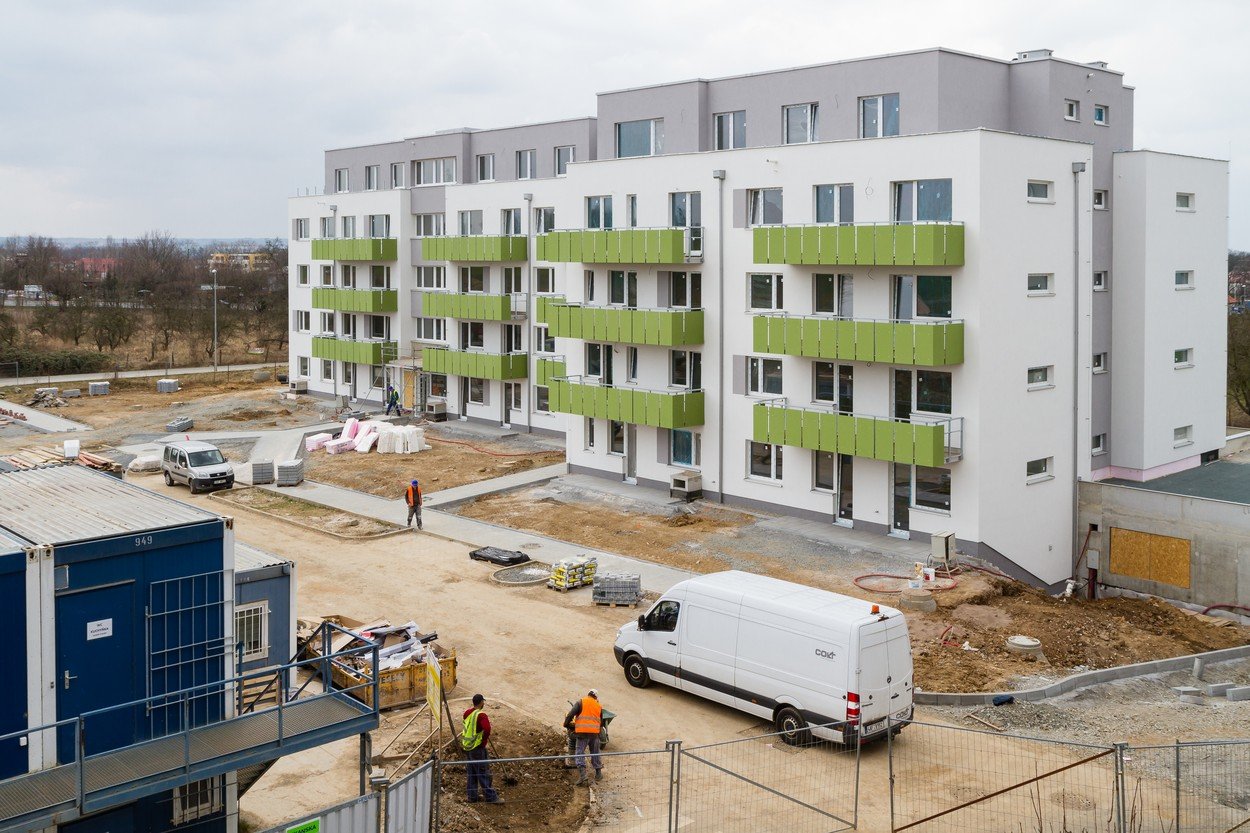 Výstavba nových bytů v Praze